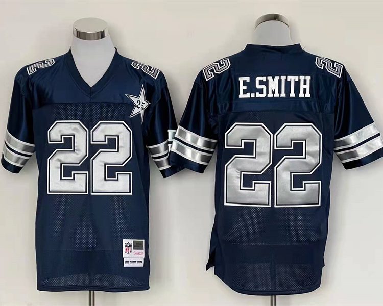 Men's Dallas Cowboys Emmitt Smith Mitchell & Ness Navy Legacy Jersey