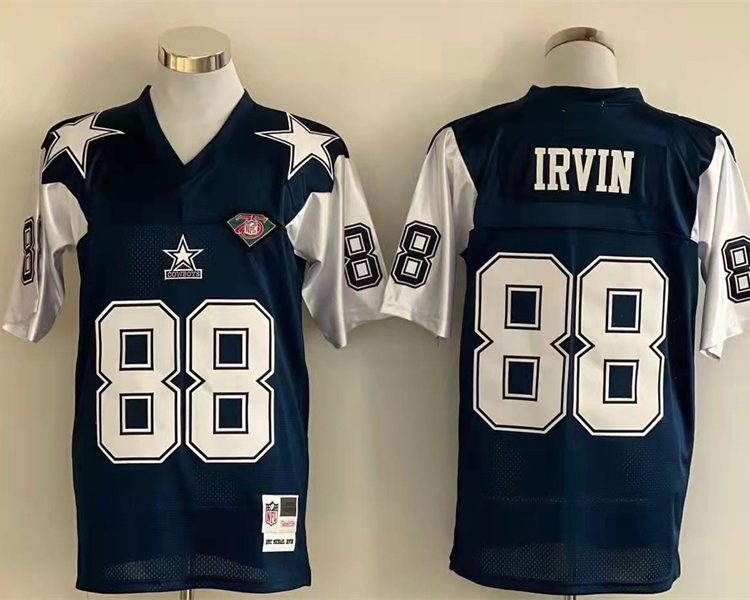 Men's Dallas Cowboys Michael Irvin Mitchell & Ness Navy Legacy Jersey