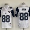 Men's Dallas Cowboys Michael Irvin Mitchell & Ness White Legacy Jersey
