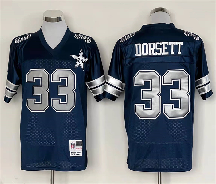 Men's Dallas Cowboys Tony Dorsett Mitchell & Ness Navy Legacy Jersey
