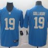Men's Detroit Lions Kenny Golladay #19 Blue Jersey