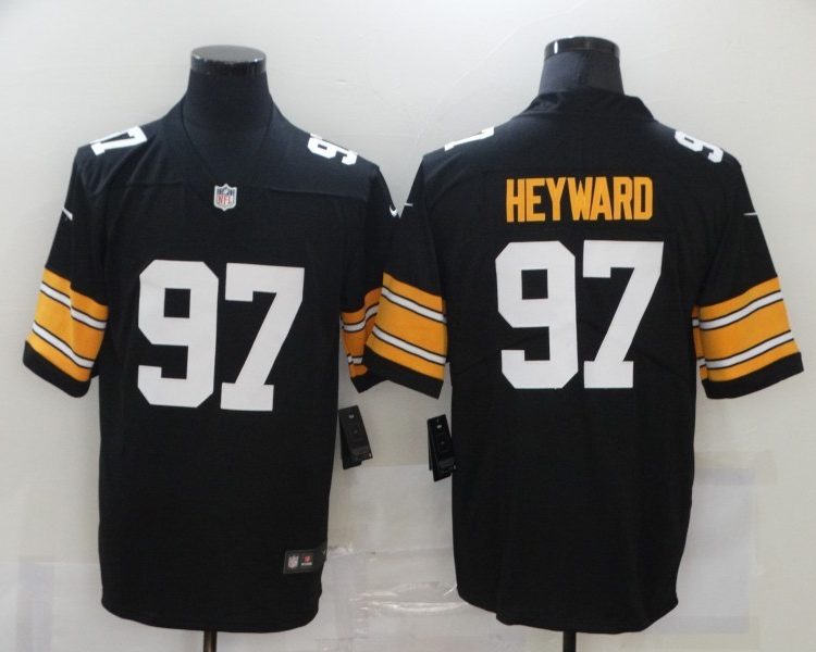 Men's Pittsburgh Steelers Cameron Heyward #97 Black Jersey