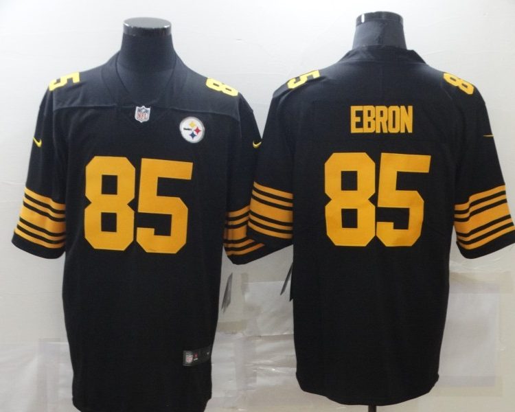 Men's Pittsburgh Steelers Eric Ebron #85 Black Alternate Legend Jersey