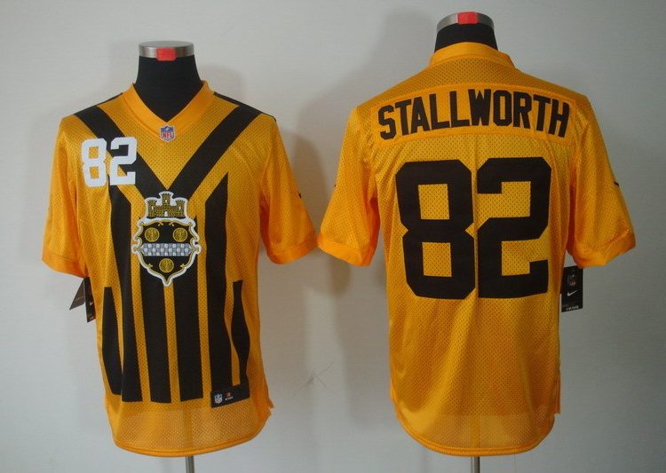 Men's Pittsburgh Steelers John Stallworth #82 Gold Jersey