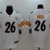 Men's Pittsburgh Steelers LeVeon Bell #26 White Jersey