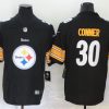 Men's Pittsburgh Steelers #30 James Conner Black Jersey