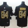 Men's Pittsburgh Steelers Antonio Brown #84 Black Authentic Jersey