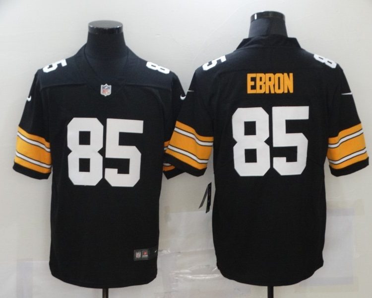 Men's Pittsburgh Steelers Eric Ebron #85 Black Jersey