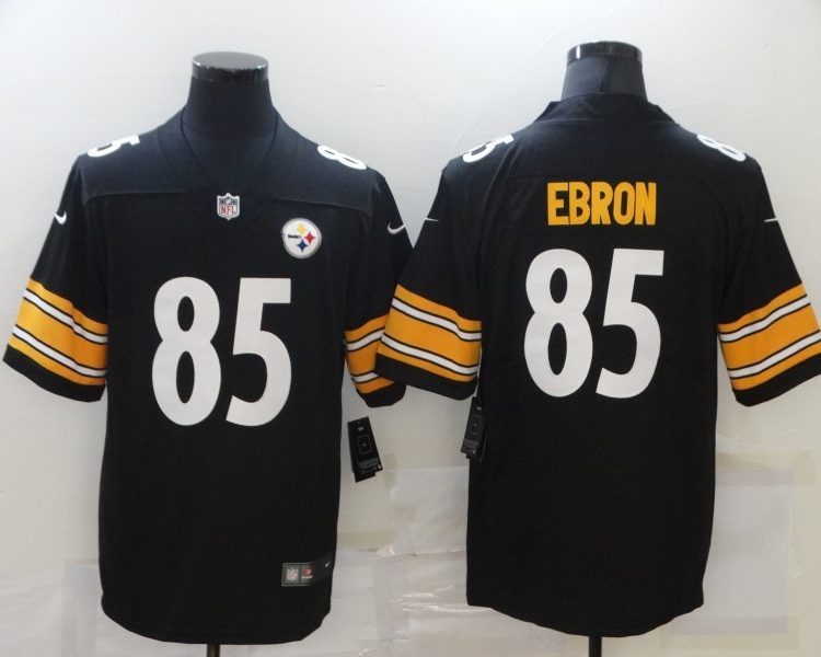 Men's Pittsburgh Steelers Eric Ebron #85 Black Jersey