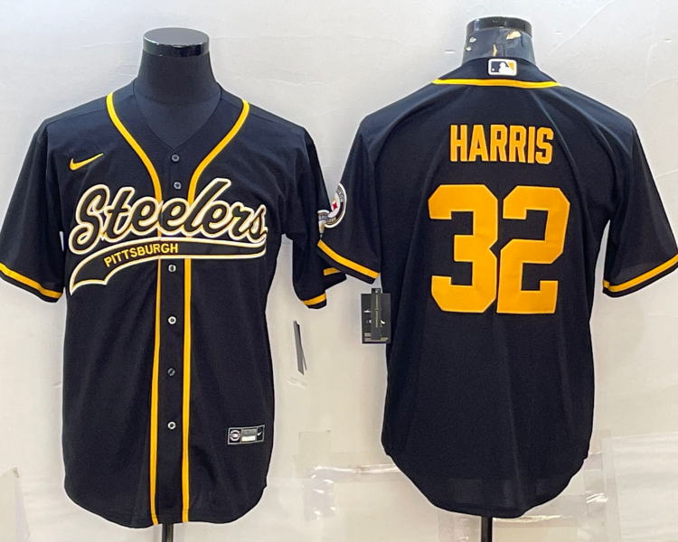 Men's Pittsburgh Steelers Franco Harris #32 Black Vapor F.U.S.E. Limited Jersey