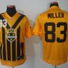 Men's Pittsburgh Steelers Heath Miller #83 Gold Jersey
