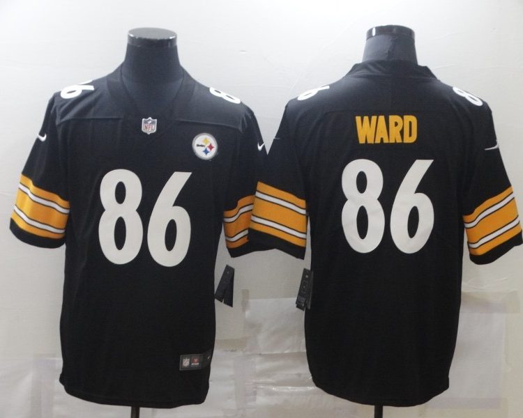 Men's Pittsburgh Steelers Hines Ward #86 Black Jersey