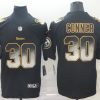 Men's Pittsburgh Steelers James Conner #30 Black Alternate Jersey