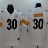 Men's Pittsburgh Steelers James Conner #30 White Vapor F.U.S.E. Limited Jersey