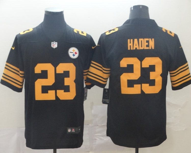 Men's Pittsburgh Steelers Joe Harden #23 Black Alternate Legend Jersey