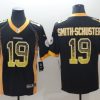 Men's Pittsburgh Steelers JuJu Smith-Schuster #19 Black Authentic Jersey