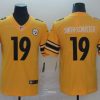 Men's Pittsburgh Steelers JuJu Smith-Schuster #19 Gold Inverted Team Jersey