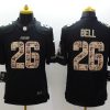 Men's Pittsburgh Steelers LeVeon Bell #26 Black Jersey