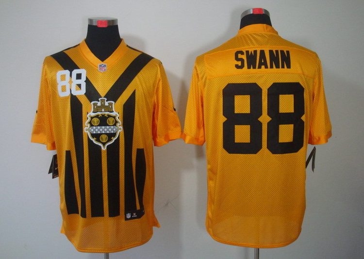 Men's Pittsburgh Steelers Lynn Swann #88 Gold Jersey