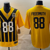 Men's Pittsburgh Steelers Pat Freiermuth #88 Gold Alternate 1933 Throwback Jersey