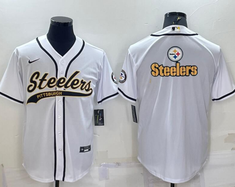 Men's Pittsburgh Steelers White Jersey