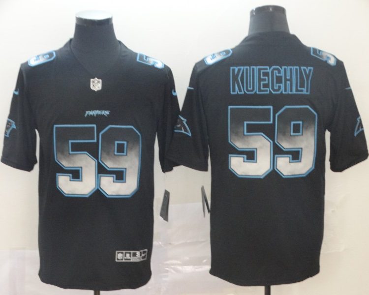 Men's Carolina Panthers #59 Luke Kuechly Black Jersey