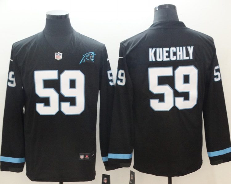 Men's Carolina Panthers #59 Luke Kuechly Black Jersey