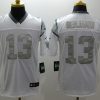 Men's Carolina Panthers Kelvin Benjamin #13 White Jersey