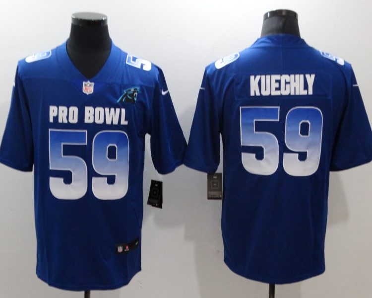 Men's Carolina Panthers Luke Kuechly #59 Navy Jersey