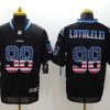 Men's Carolina Panthers Star Lotulelei #98 Black Jersey
