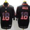 Men's Cincinnati Bengals A.J. Green #18 Black Jersey