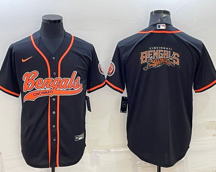 Men's Cincinnati Bengals Black Jersey