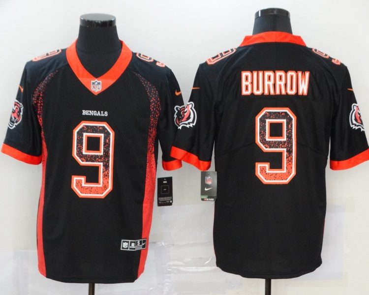 Men's Cincinnati Bengals Joe Burrow #9 Alternate Jersey