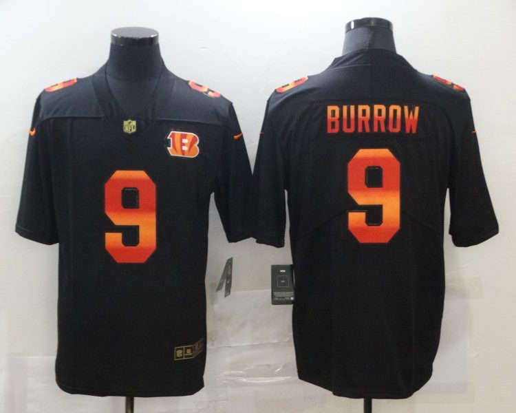 Men's Cincinnati Bengals Joe Burrow #9 Alternate Jersey
