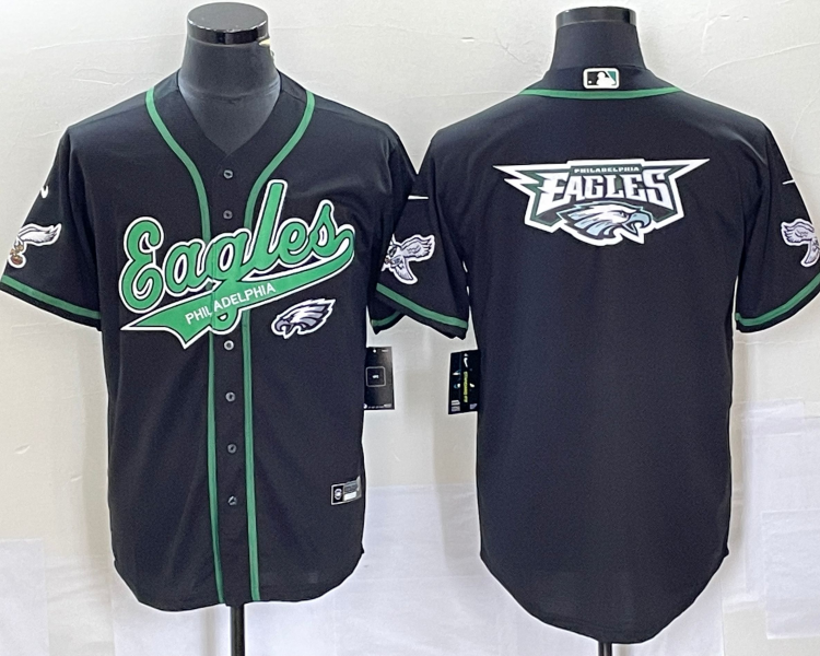 Men's Philadelphia Eagles Black Jersey