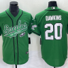 Men's Philadelphia Eagles Brian Dawkins #20 Kelly Green Jersey Joint Edition