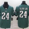 Men's Philadelphia Eagles Darius Slay Jr. #24 Midnight Green Jersey