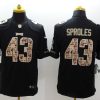 Men's Philadelphia Eagles Darren Sproles #43 Black Jersey