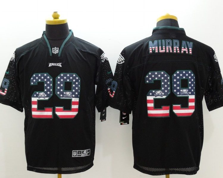 Men's Philadelphia Eagles DeMarco Murray #29 Black Jersey