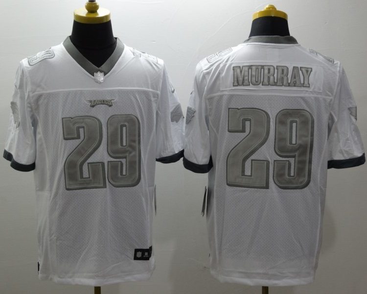Men's Philadelphia Eagles DeMarco Murray #29 White Jersey