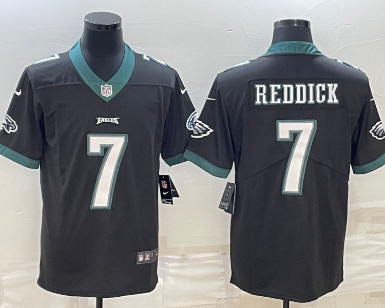Men's Philadelphia Eagles Haason Reddick #7 Black Jersey