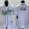 Men's Philadelphia Eagles White Jersey