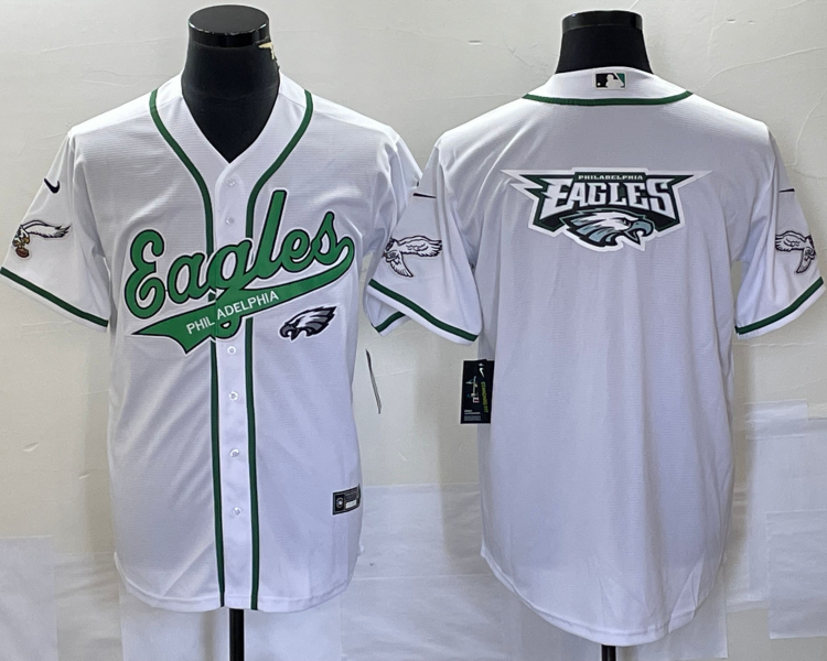 Men's Philadelphia Eagles White Jersey