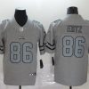 Men's Philadelphia Eagles Zach Ertz #86 Gray Jersey