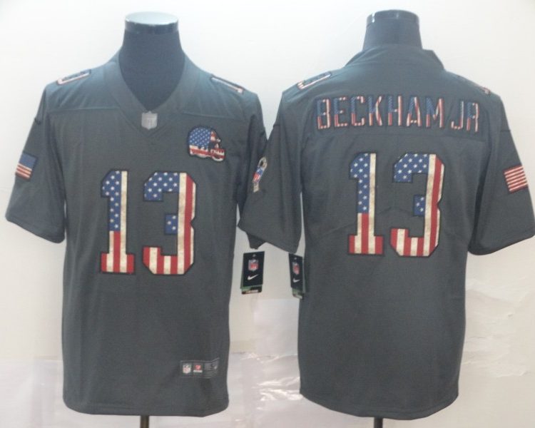 Men's Cleveland Browns Odell Beckham Jr. Black Jersey