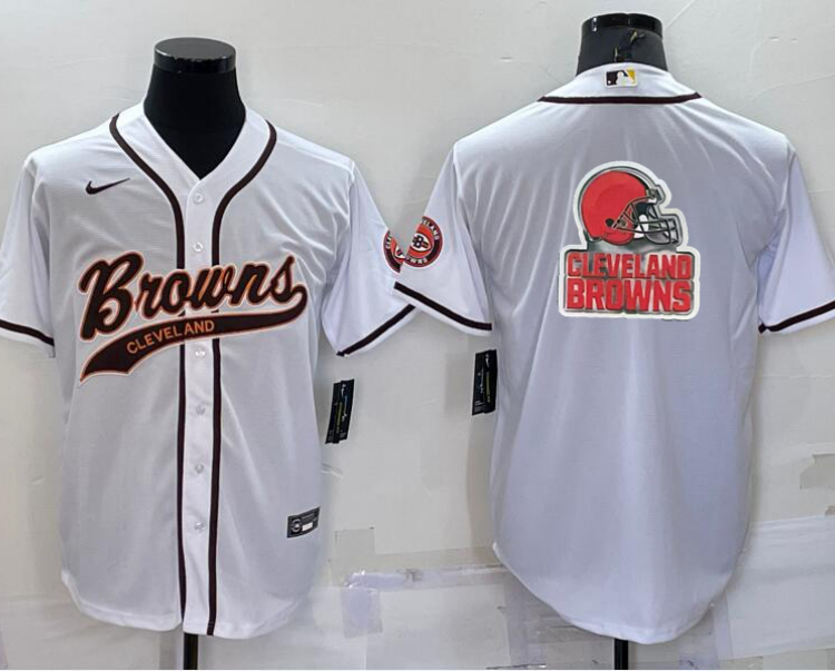 Men's Cleveland Browns White Jersey