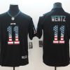 Men's Philadelphia Eagles #11 Carson Wentz Black Jersey