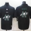 Men's Philadelphia Eagles #11 Carson Wentz Black Jersey
