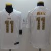 Men's Philadelphia Eagles #11 Carson Wentz White Jersey