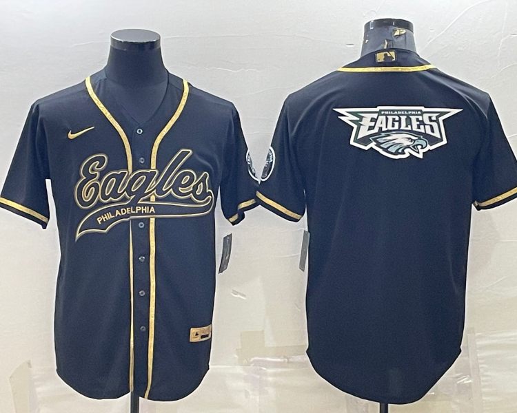 Men's Philadelphia Eagles Black Jersey